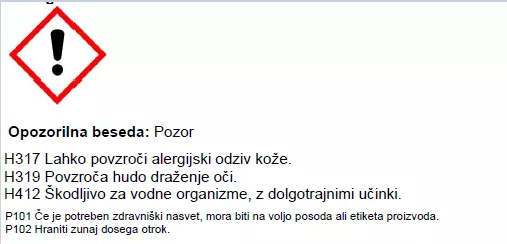 Varnostni list